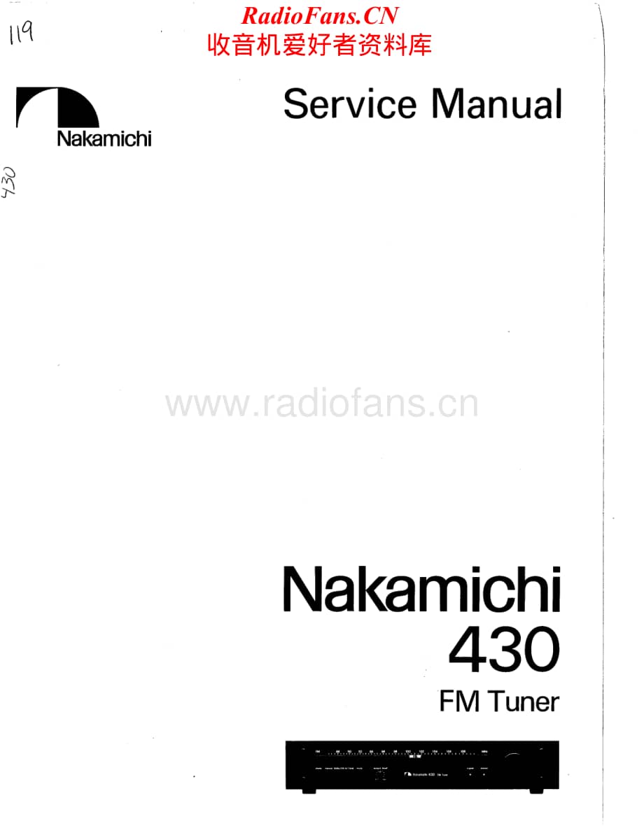 Nakamichi-430-tun-sm维修电路原理图.pdf_第1页