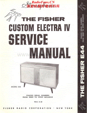 Fisher-E44-mc-sm维修电路原理图.pdf