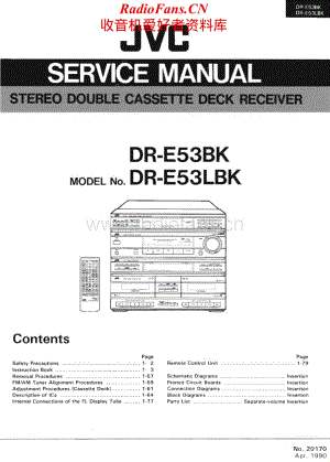 JVC-DRE53BK-cs-sm维修电路原理图.pdf