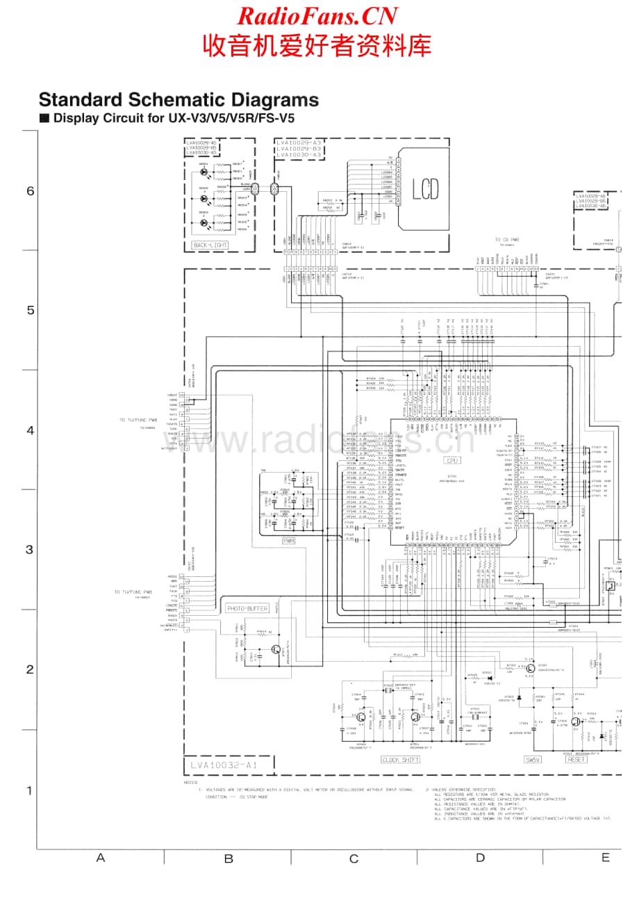 JVC-UXV3-cs-sch维修电路原理图.pdf_第1页