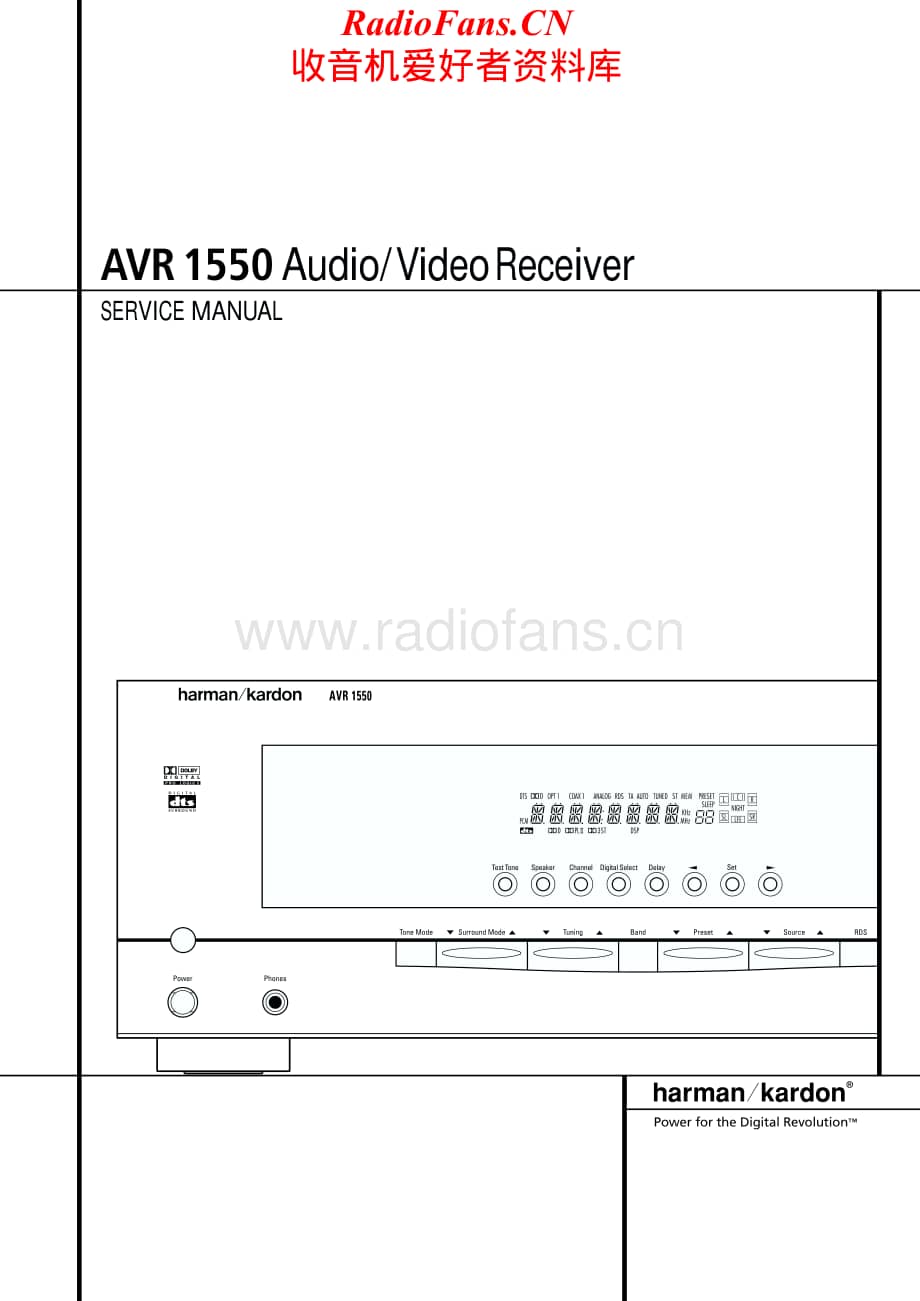 HarmanKardon-AVR1550-avr-sm维修电路原理图.pdf_第1页