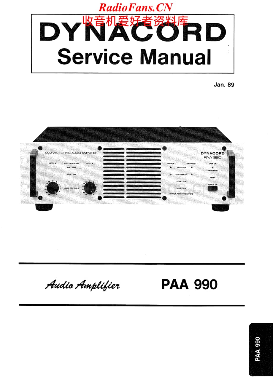 Dynacord-PAA990_pwr-sm维修电路原理图.pdf_第1页