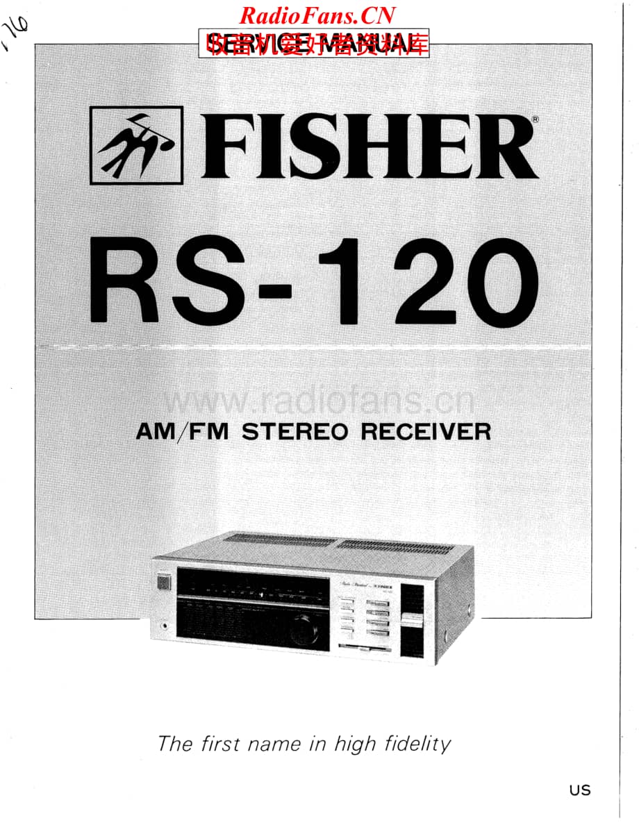 Fisher-RS120-rec-sm维修电路原理图.pdf_第1页