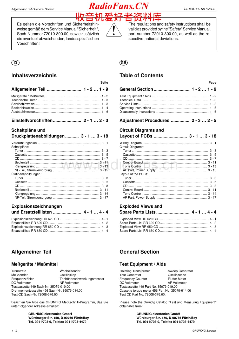 Grundig-RR620CD-tr-sm维修电路原理图.pdf_第2页