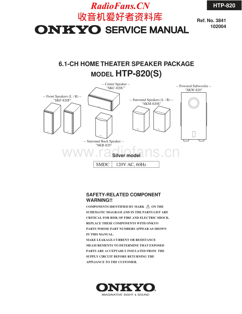 Onkyo-HTP820-ss-sm维修电路原理图.pdf_第1页