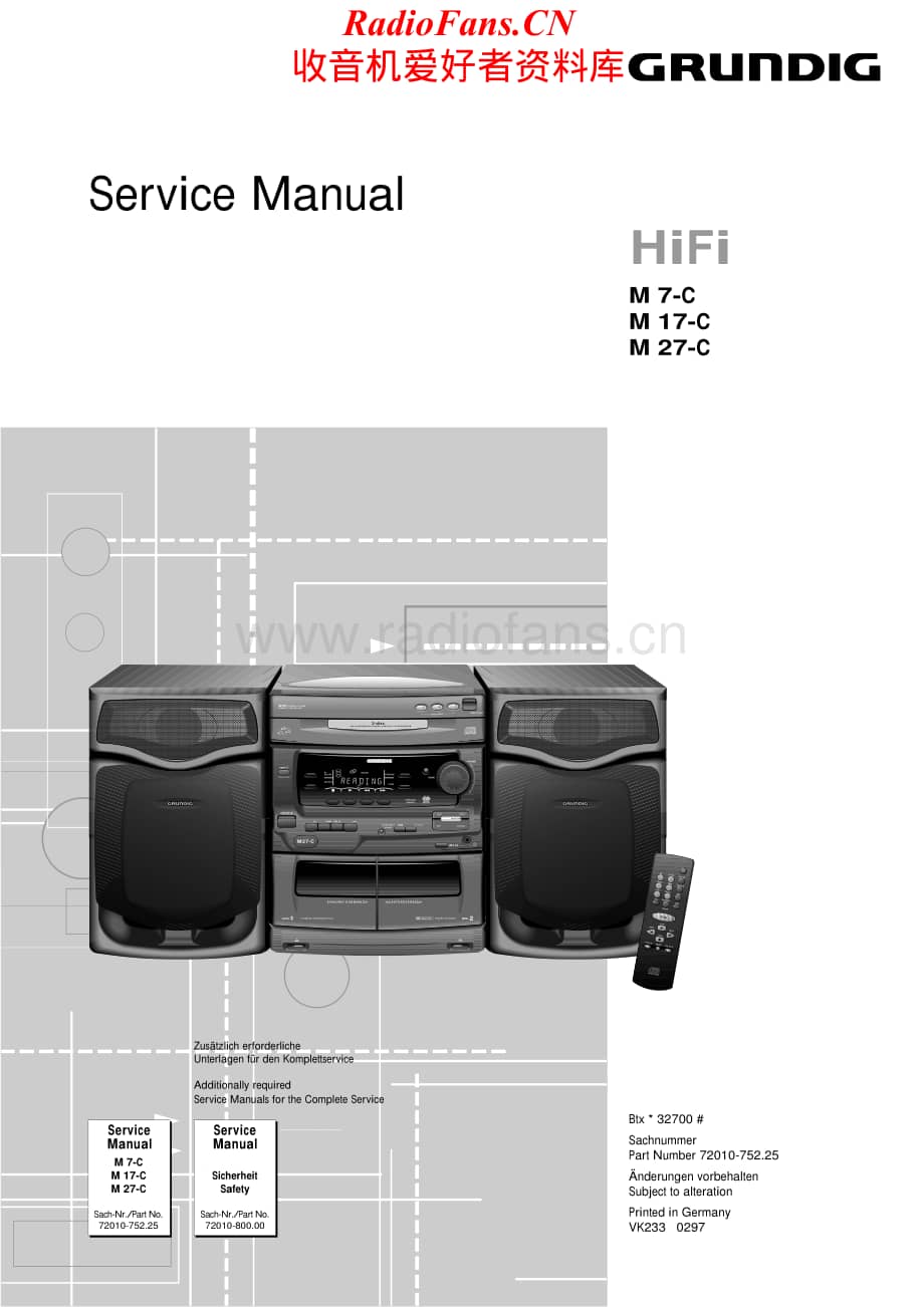 Grundig-M27C-mc-sm维修电路原理图.pdf_第1页