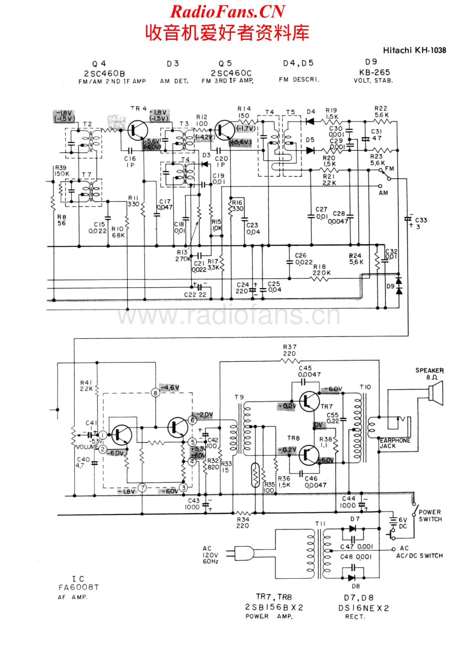 Hitachi-KH1038-pr-sch维修电路原理图.pdf_第2页