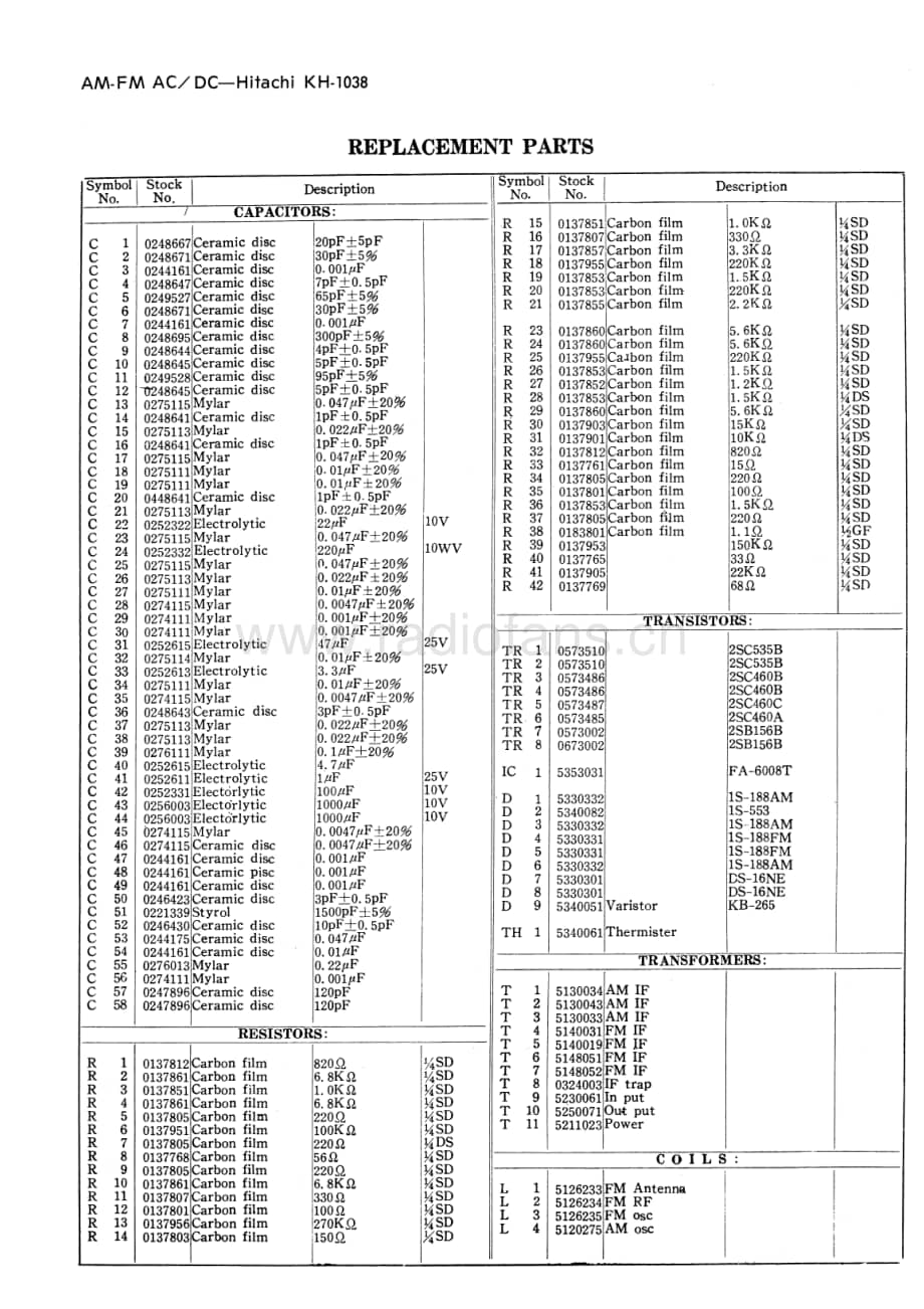 Hitachi-KH1038-pr-sch维修电路原理图.pdf_第3页