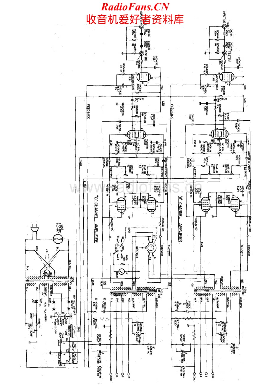 Marantz-8-pwr-sch维修电路原理图.pdf_第1页