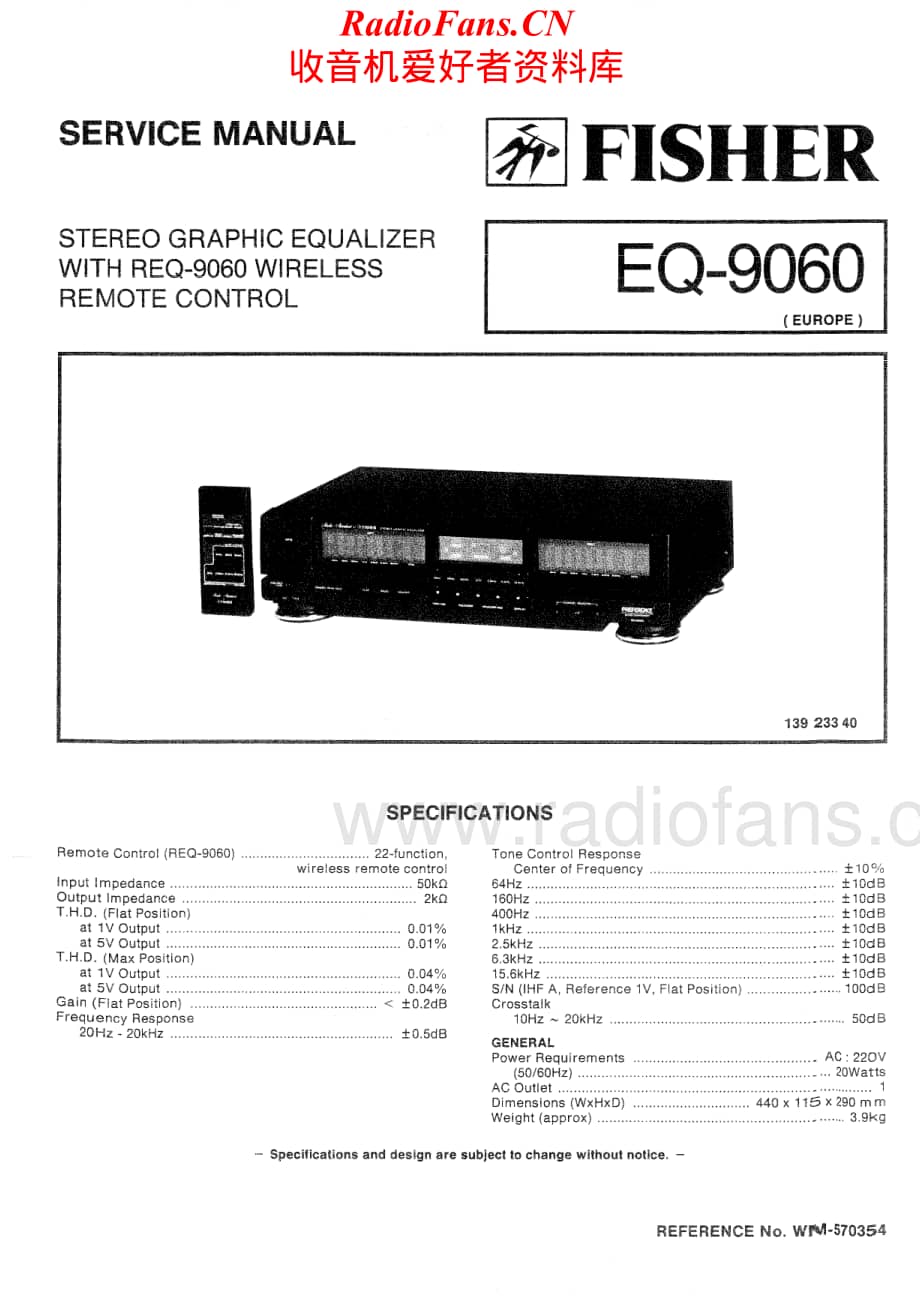 Fisher-EQ9060-eq-sm维修电路原理图.pdf_第1页