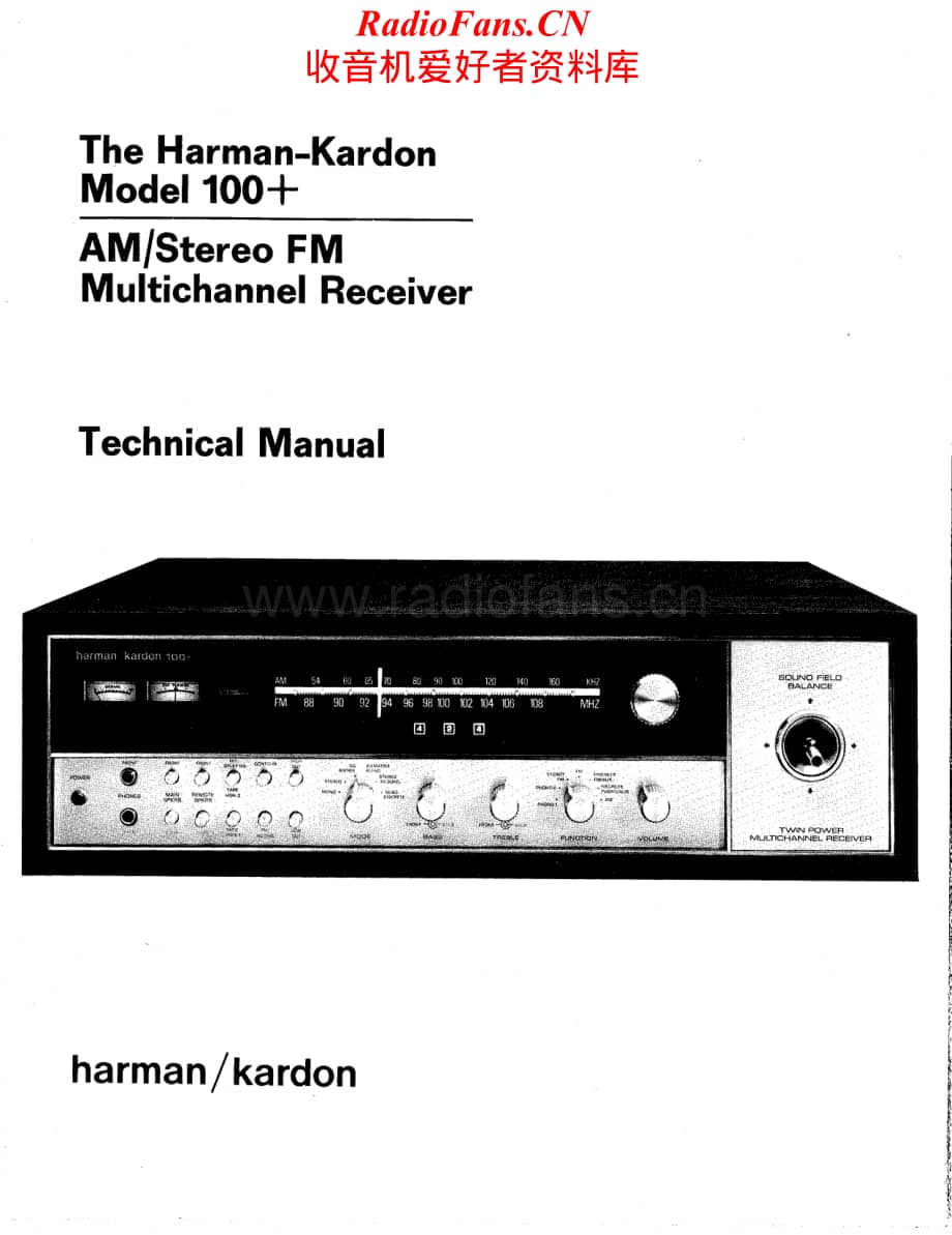 HarmanKardon-100PLUS-rec-sm维修电路原理图.pdf_第1页