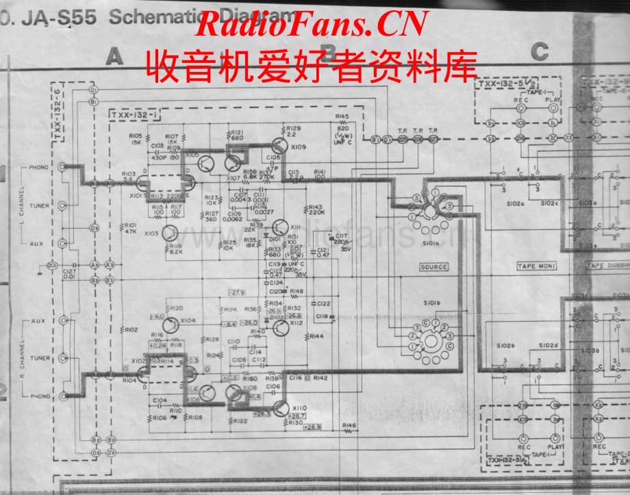 JVC-JAS55-int-sch维修电路原理图.pdf_第1页