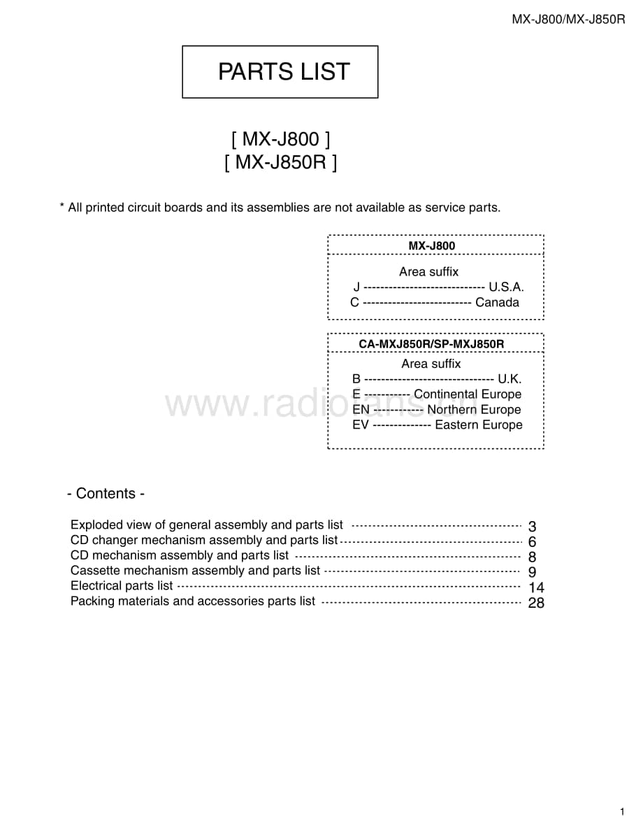 JVC-MXJ850R-cs-sm维修电路原理图.pdf_第3页