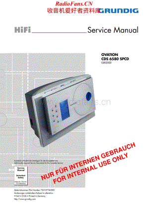 Grundig-CDS6580SPCD-cd-sm维修电路原理图.pdf