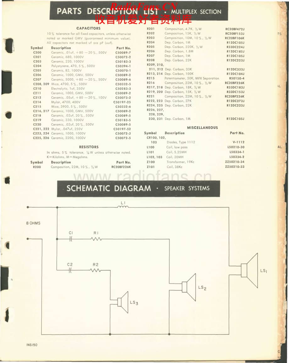 Fisher-StatesmanS78-mc-sm维修电路原理图.pdf_第3页