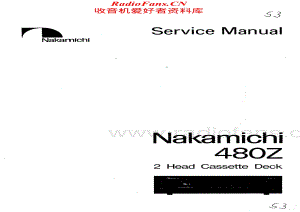 Nakamichi-480Z-tape-sm维修电路原理图.pdf