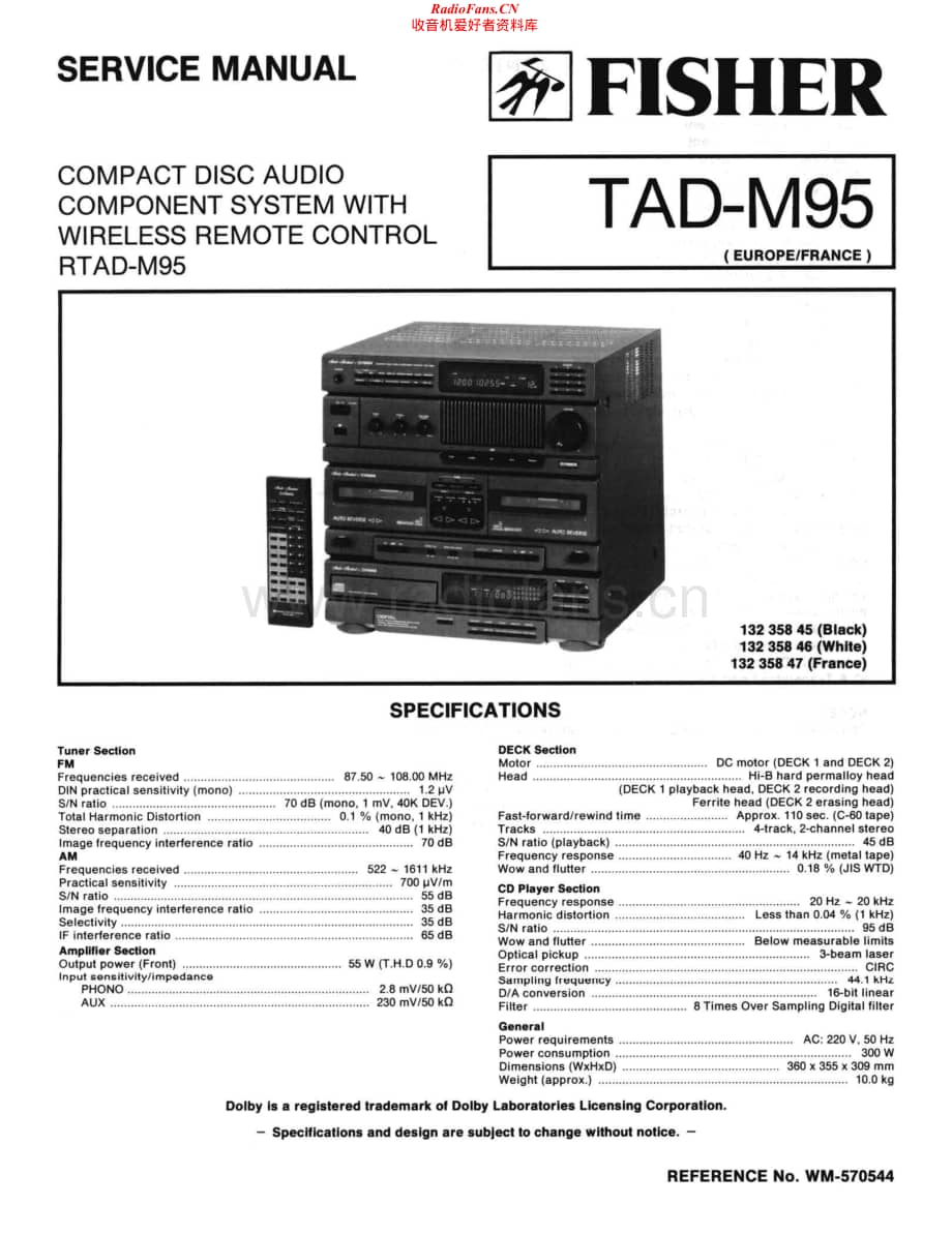 Fisher-TADM95-mc-sch维修电路原理图.pdf_第1页