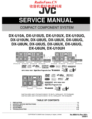 JVC-DXU6-cs-sm维修电路原理图.pdf