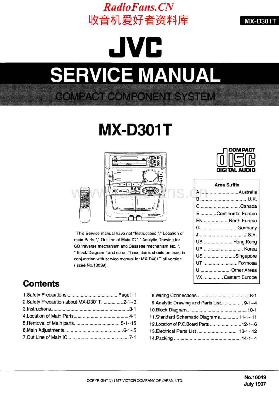 JVC-MXD301T-cs-sm维修电路原理图.pdf_第1页