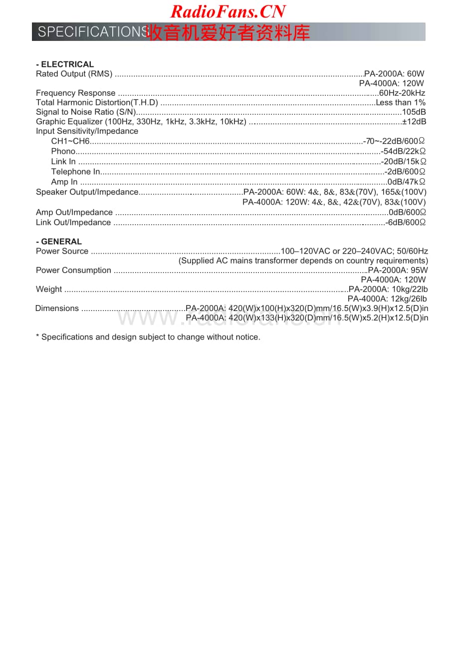 InterM-PA4000A-pa-sm维修电路原理图.pdf_第2页