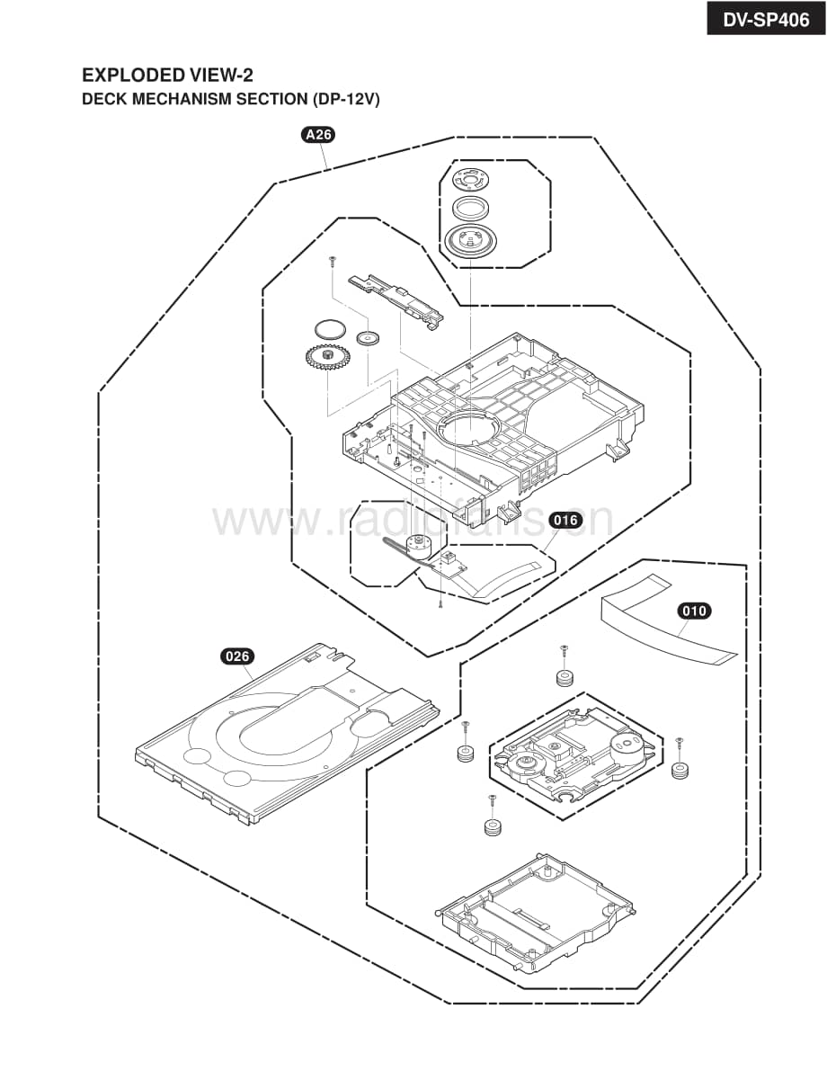 Onkyo-DVSP406-cd-sm维修电路原理图.pdf_第3页