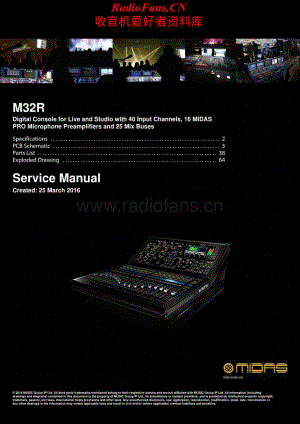 Midas-M32R-mix-sm维修电路原理图.pdf