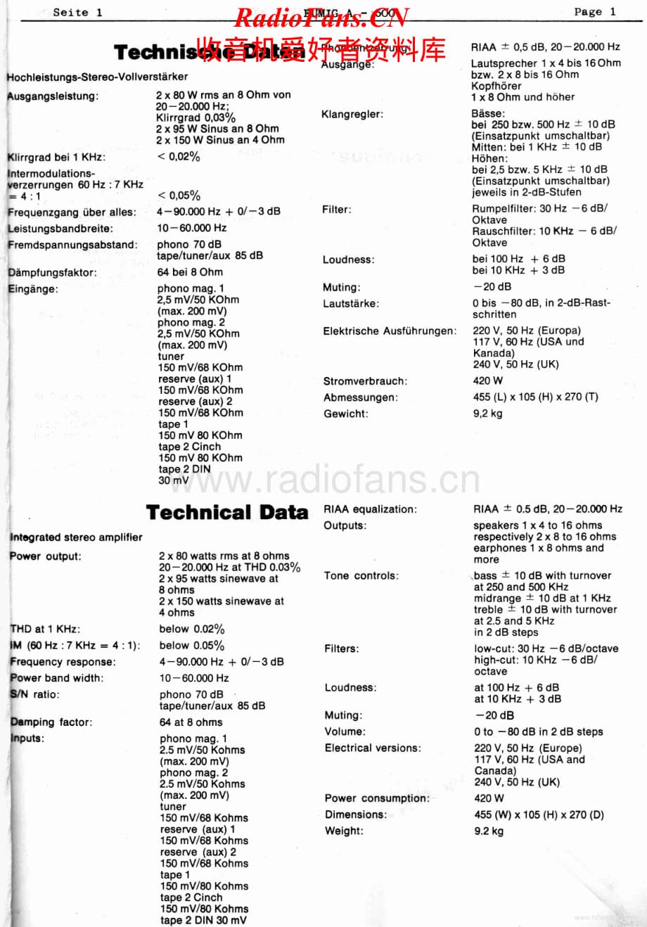 Eumig-A500-int-sm维修电路原理图.pdf_第2页