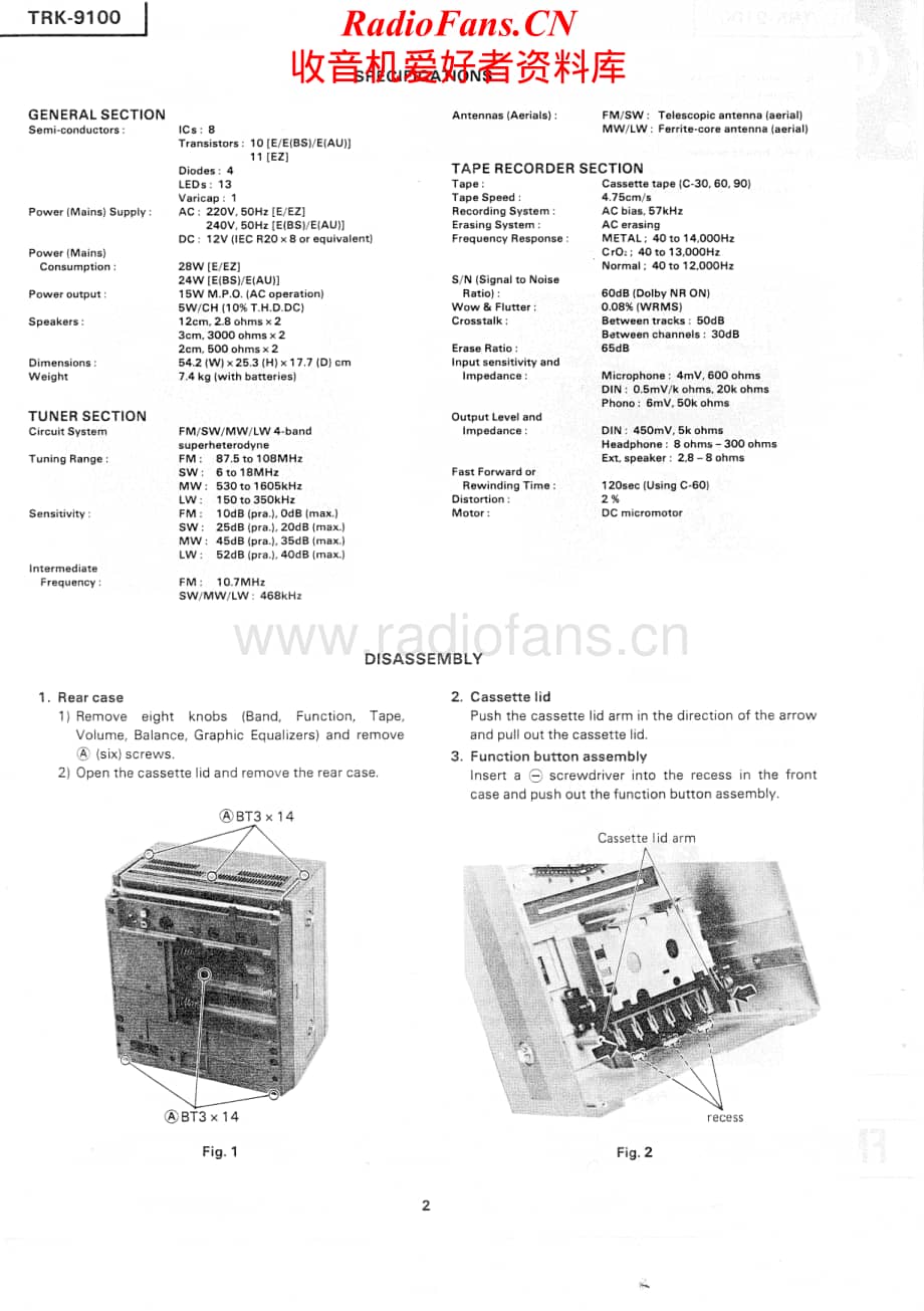 Hitachi-TRK9100-pr-sm维修电路原理图.pdf_第2页