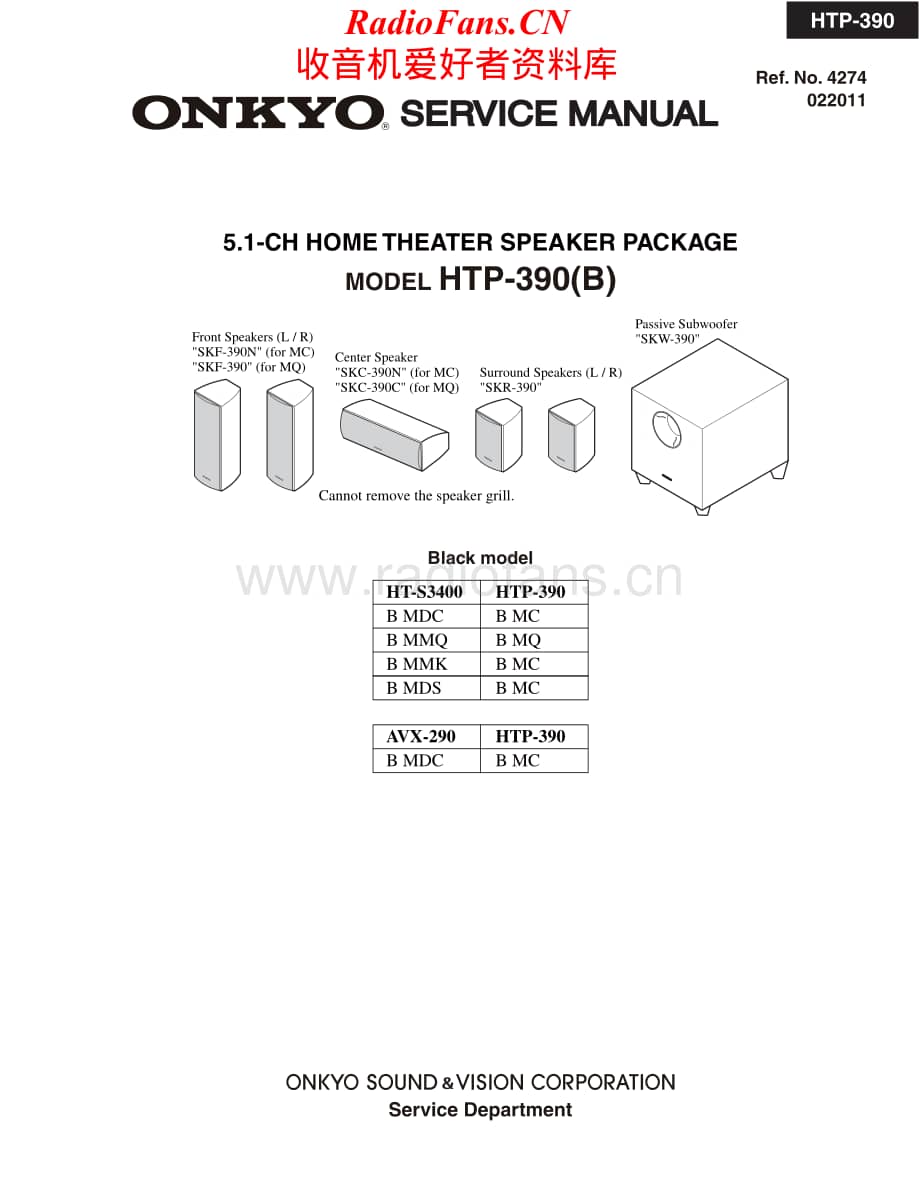 Onkyo-HTP390-ss-sm维修电路原理图.pdf_第1页