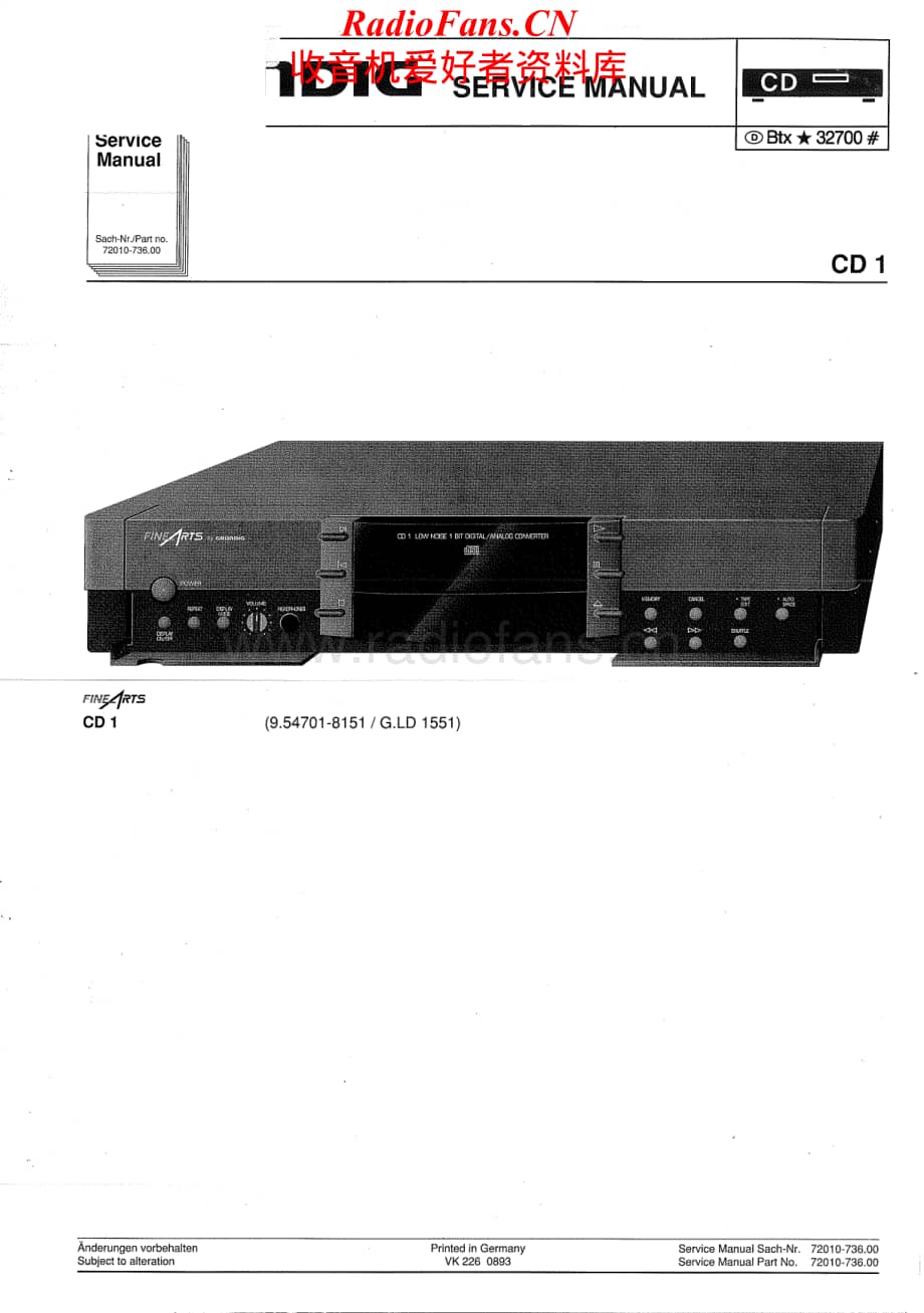 Grundig-CD1-cd-sch维修电路原理图.pdf_第1页