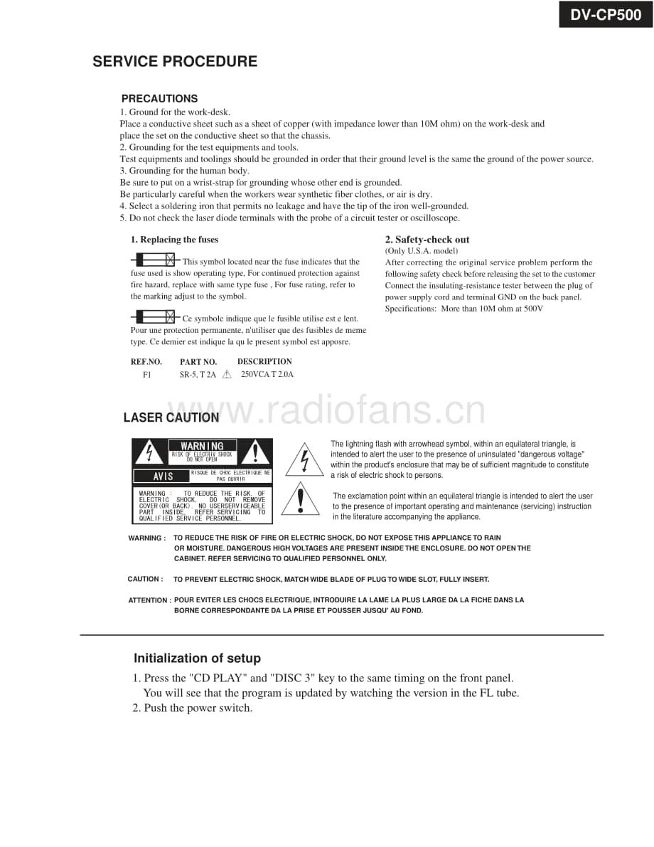 Onkyo-DVCP500-cd-sm维修电路原理图.pdf_第3页