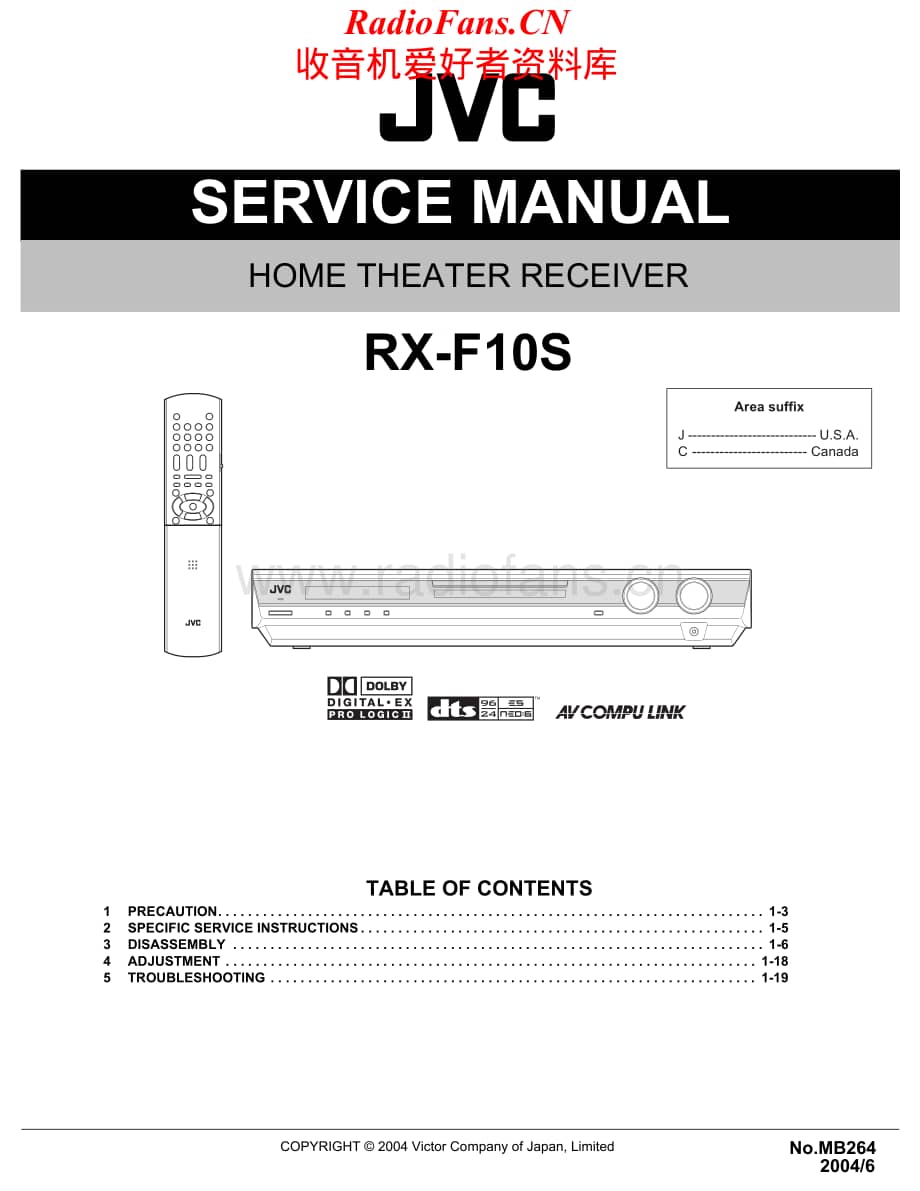 JVC-RXF10S-htr-sm维修电路原理图.pdf_第1页