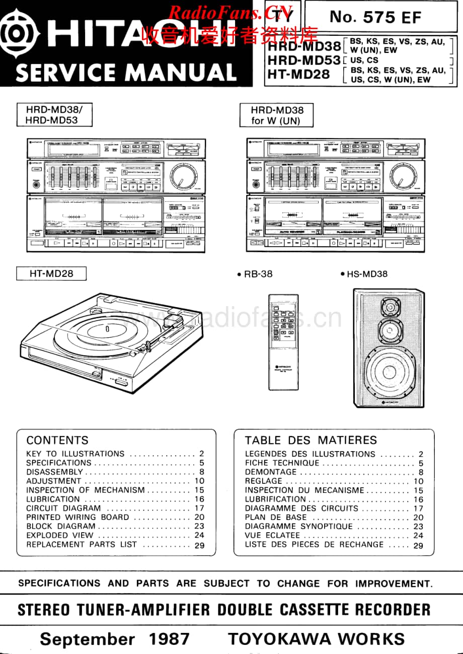 Hitachi-HRDMD53-mc-sm维修电路原理图.pdf_第1页