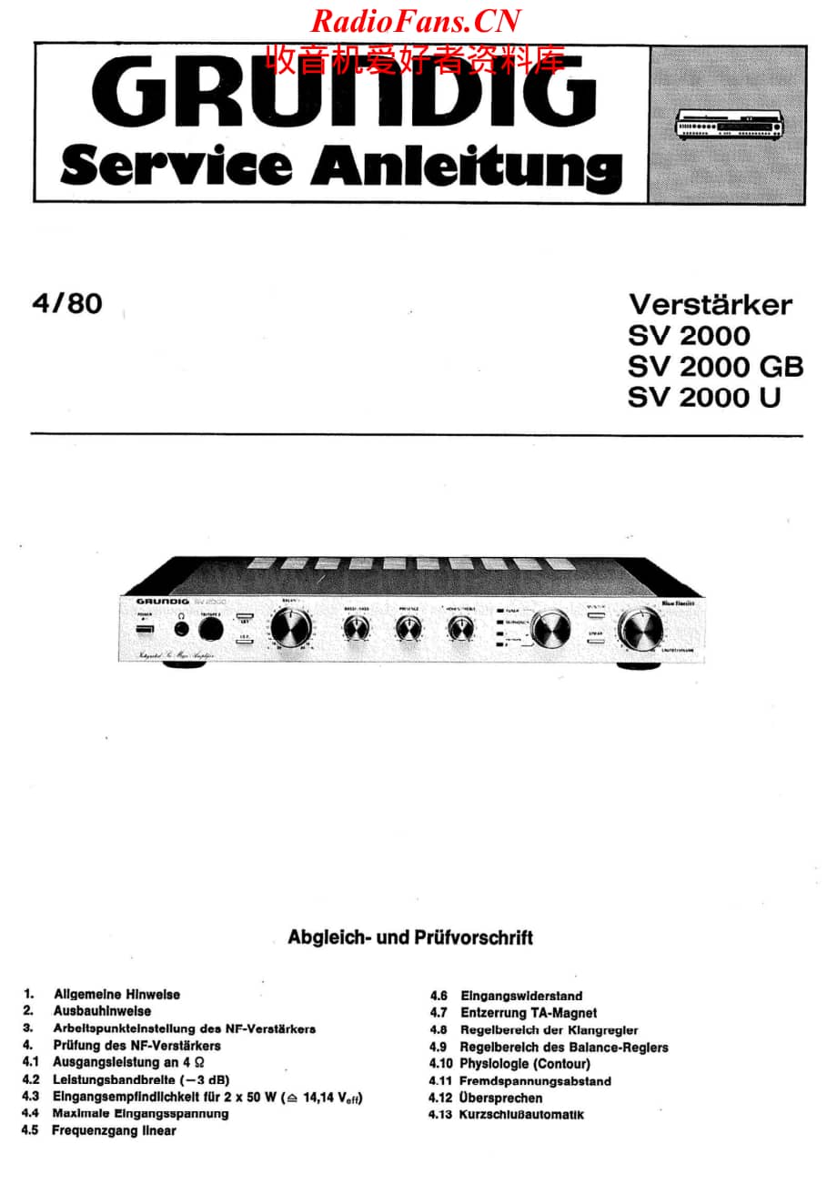 Grundig-SV2000U-int-sm维修电路原理图.pdf_第1页