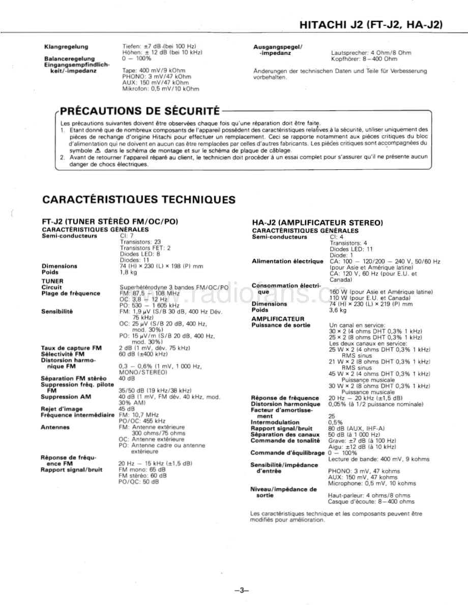 Hitachi-J2-rec-sm维修电路原理图.pdf_第3页