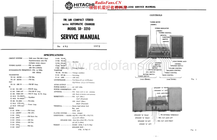 Hitachi-SD3210-mc-sm维修电路原理图.pdf_第1页