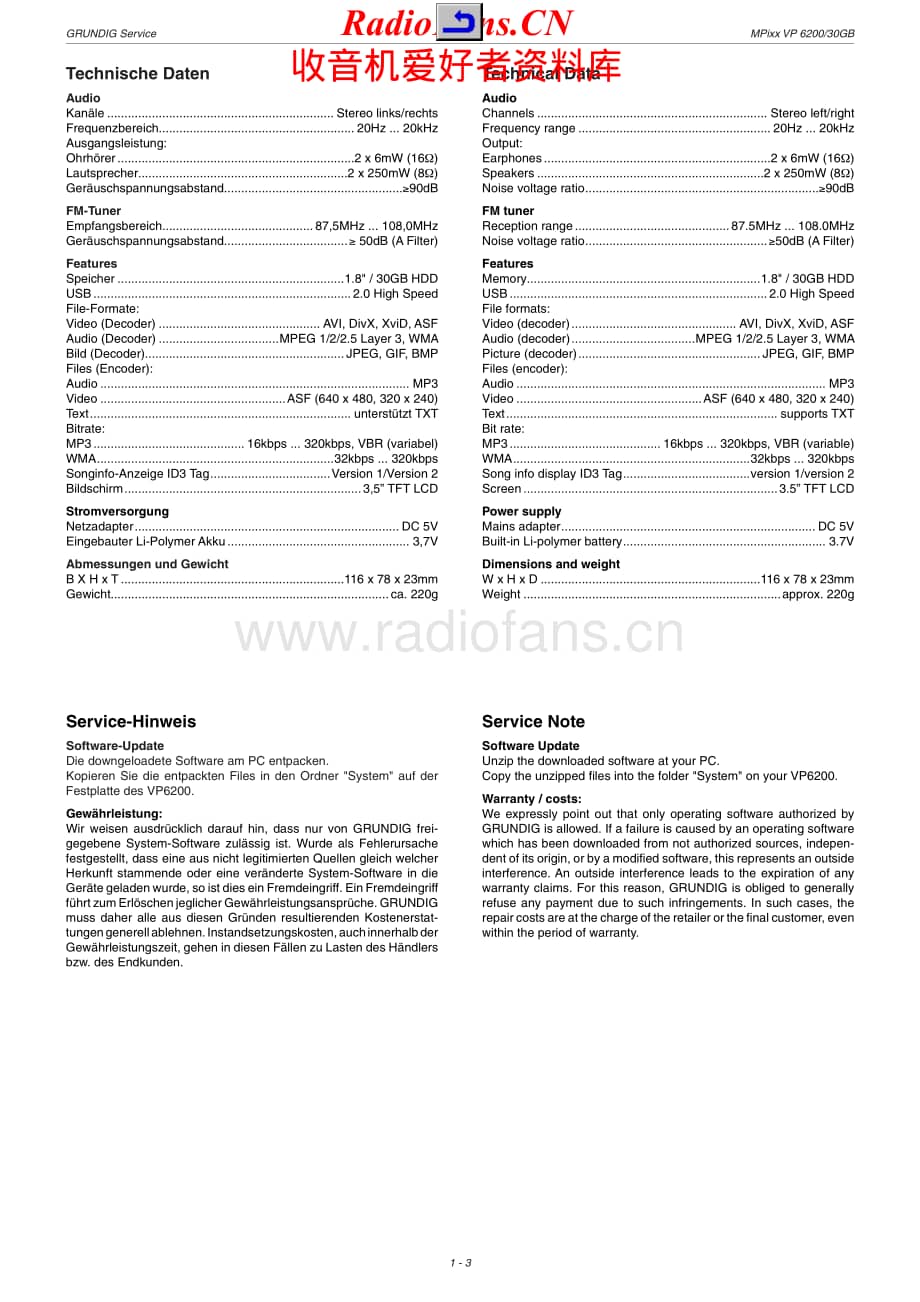 Grundig-MPIXXVP6200-mp3-sm维修电路原理图.pdf_第3页