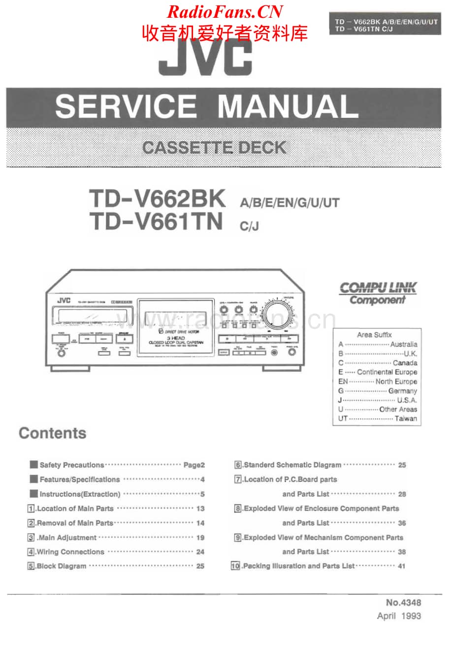JVC-TDV661TN-tape-sm维修电路原理图.pdf_第1页