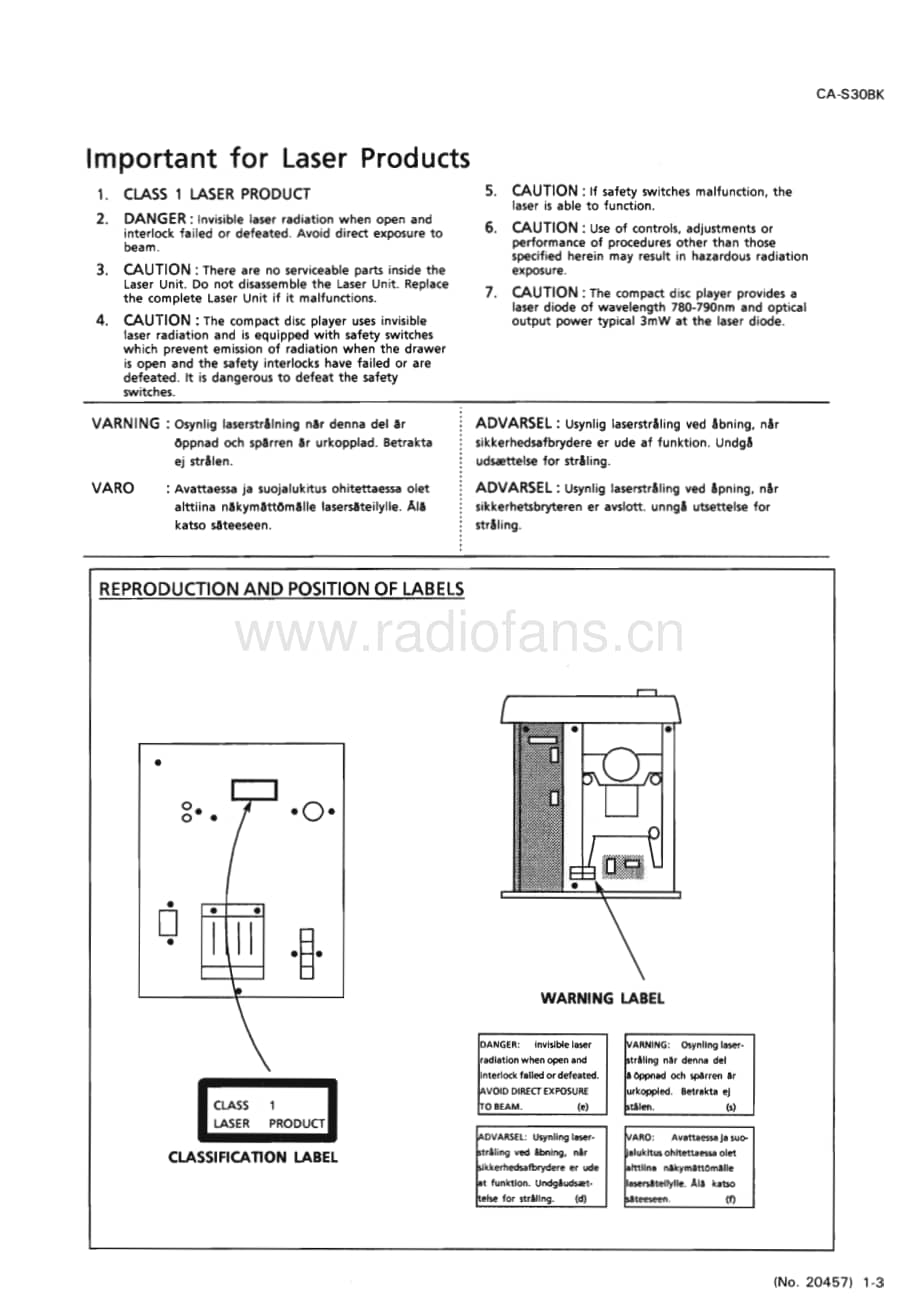 JVC-CAS30BK-cs-sm维修电路原理图.pdf_第3页