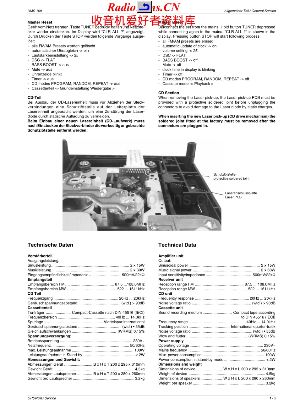 Grundig-UMS100-mc-sm维修电路原理图.pdf_第3页