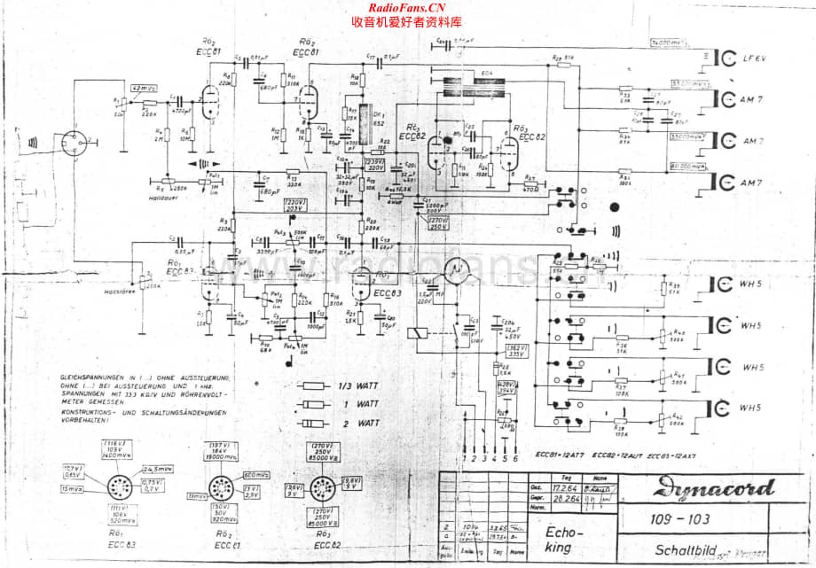 Dynacord-Echoking-sch维修电路原理图.pdf_第1页