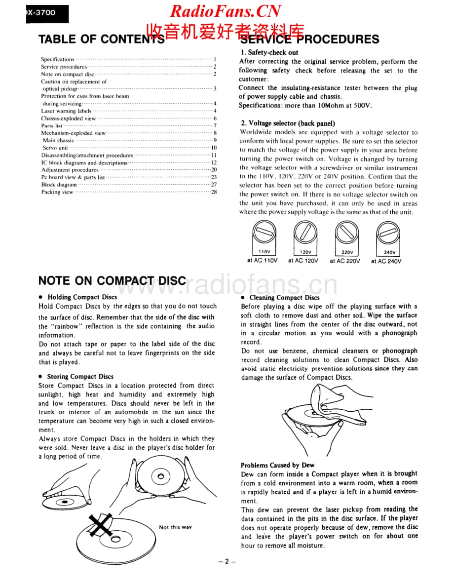 Onkyo-DX3700-cd-sm维修电路原理图.pdf_第2页