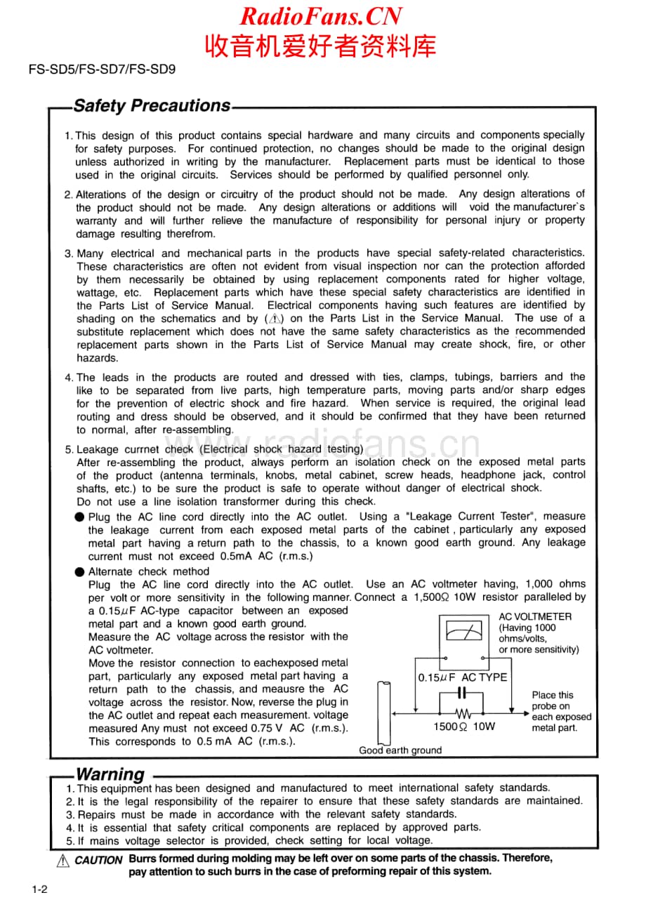 JVC-FSSD5-cs-sm维修电路原理图.pdf_第2页