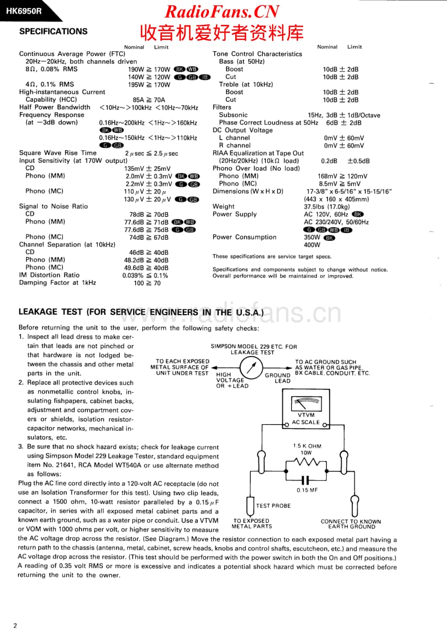 HarmanKardon-6950-int-sm维修电路原理图.pdf_第2页