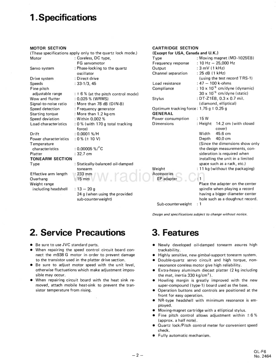 JVC-QLF6-tt-sm维修电路原理图.pdf_第3页