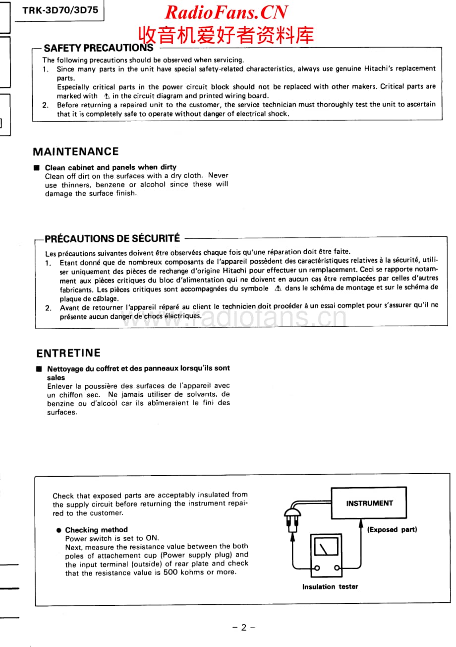 Hitachi-TRK3D70-pr-sm维修电路原理图.pdf_第2页