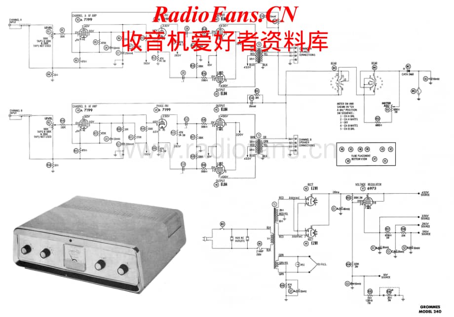 GrooveTubes-240-pwr-sch维修电路原理图.pdf_第1页