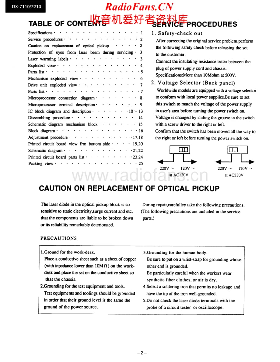 Onkyo-DX7210-cd-sm维修电路原理图.pdf_第2页