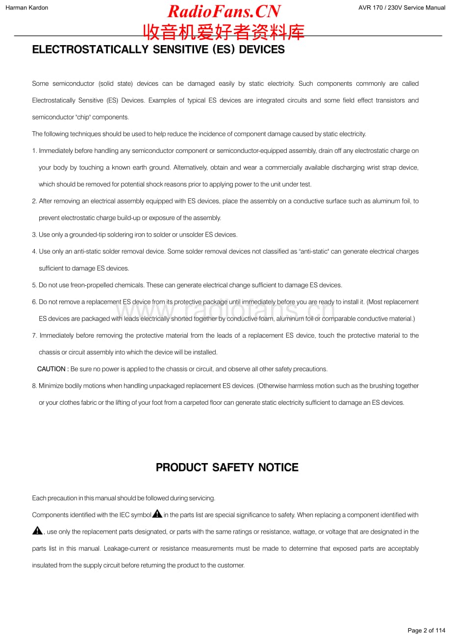 HarmanKardon-AVR170.230-avr-sm维修电路原理图.pdf_第2页