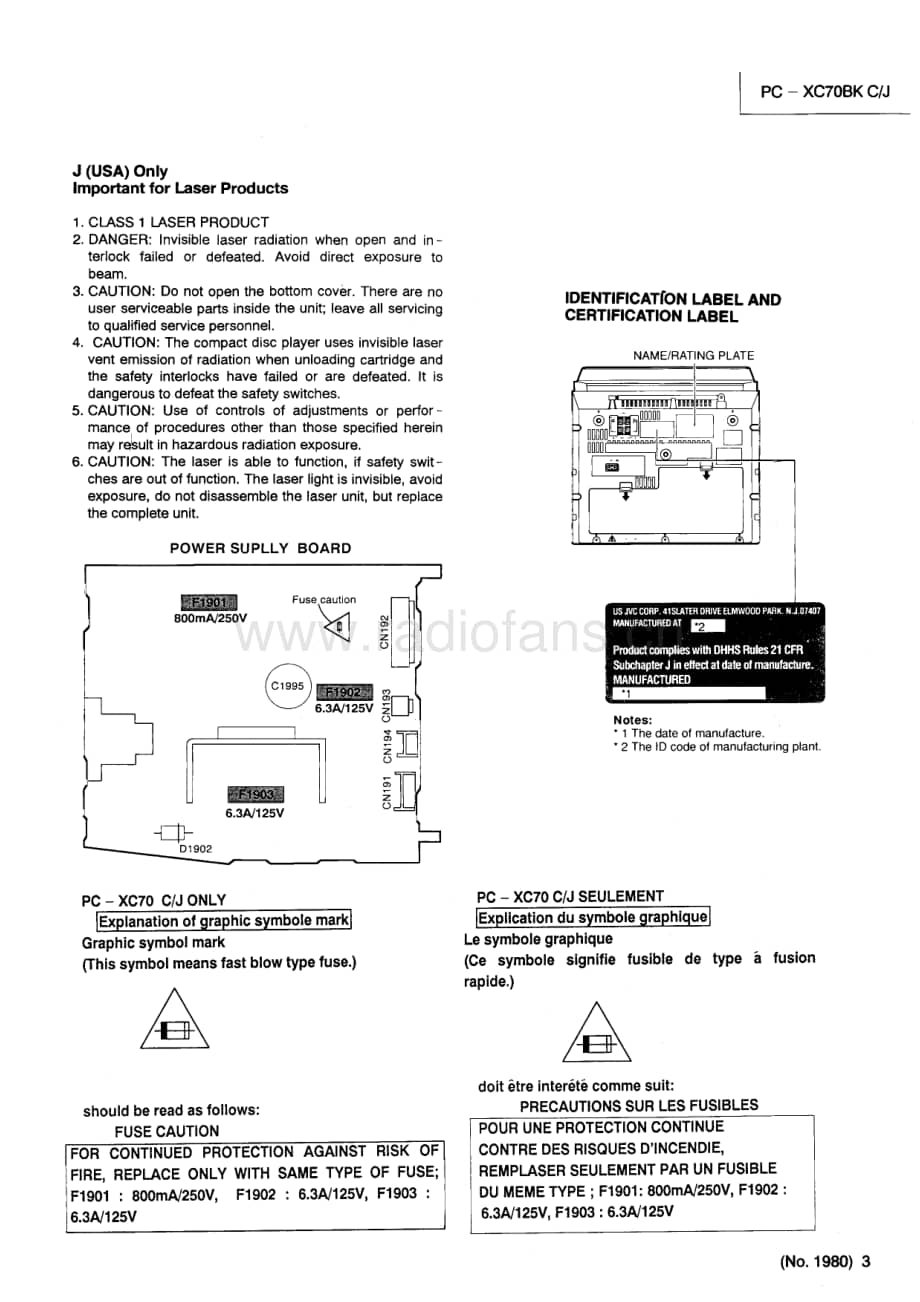 JVC-PCXC70-cs-sm维修电路原理图.pdf_第3页